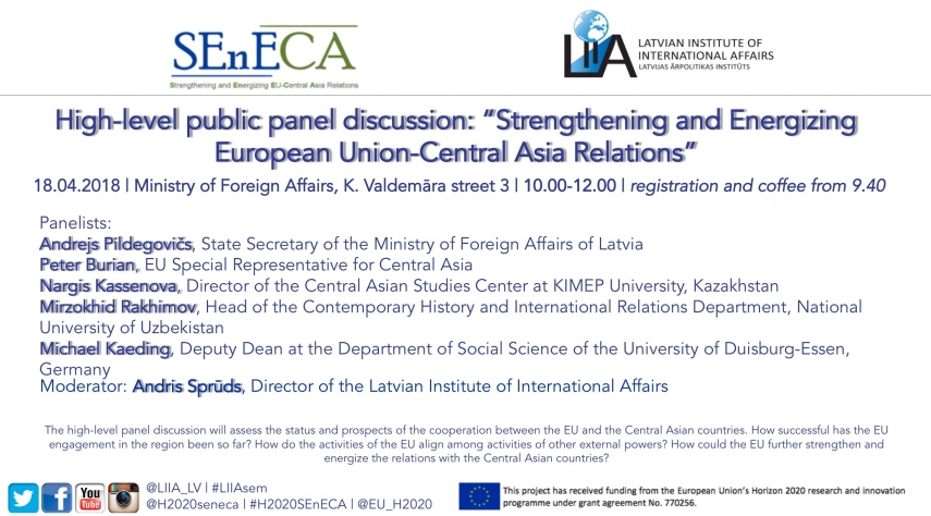 Strengthening and Energizing European Union-Central Asia Relations