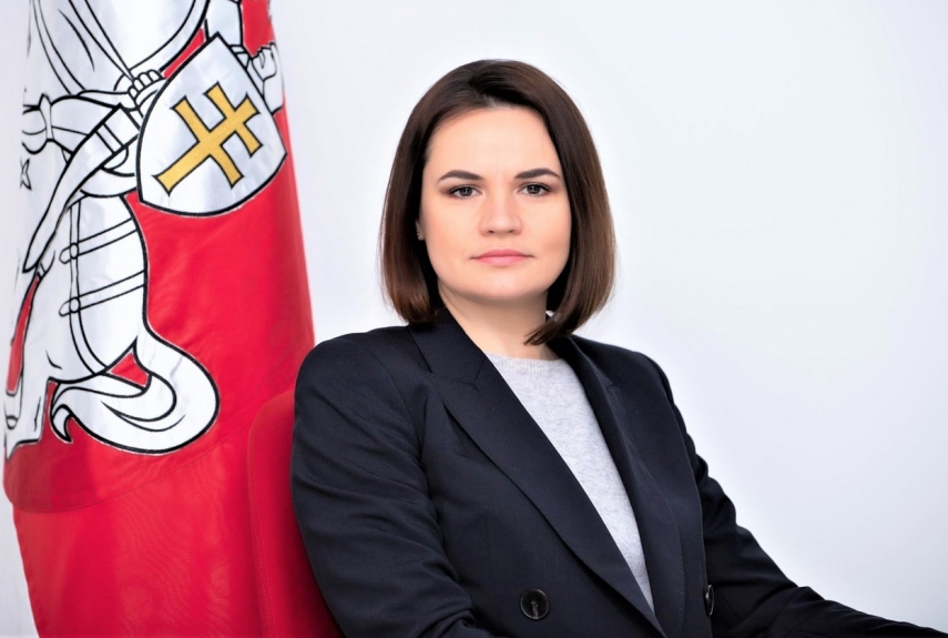Photo: Belarusian opposition leader Svetlana Tikhanovskaya is ratcheting up international pressure on authoritarian Alexander Lukashenko’s regime